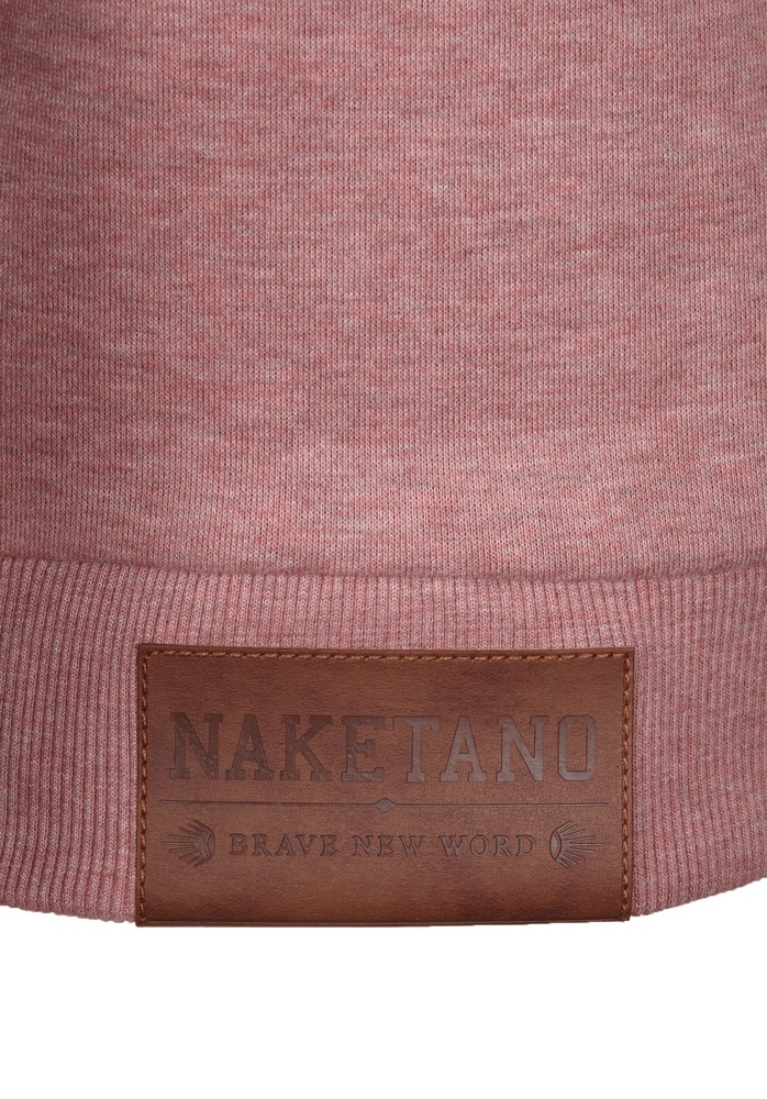 NaketanoDamenPulloverKrokettenhorst1801-0102SchmutzmuschiPinkMelange-XS