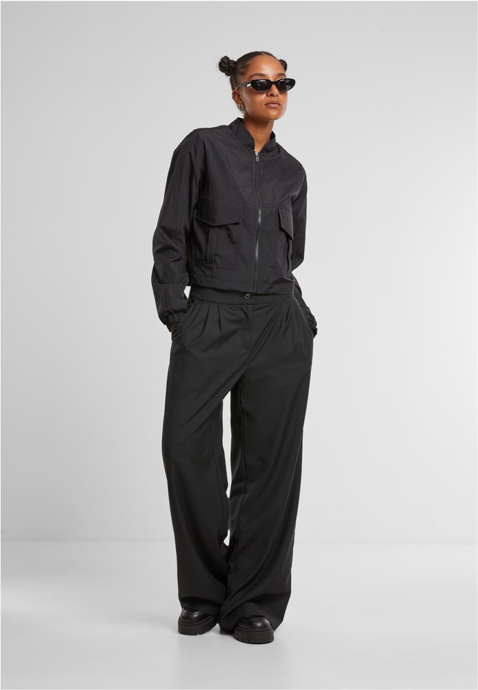 UrbanClassicsDamenJackeLadiesShortCrinkleNylonJacketTB7446