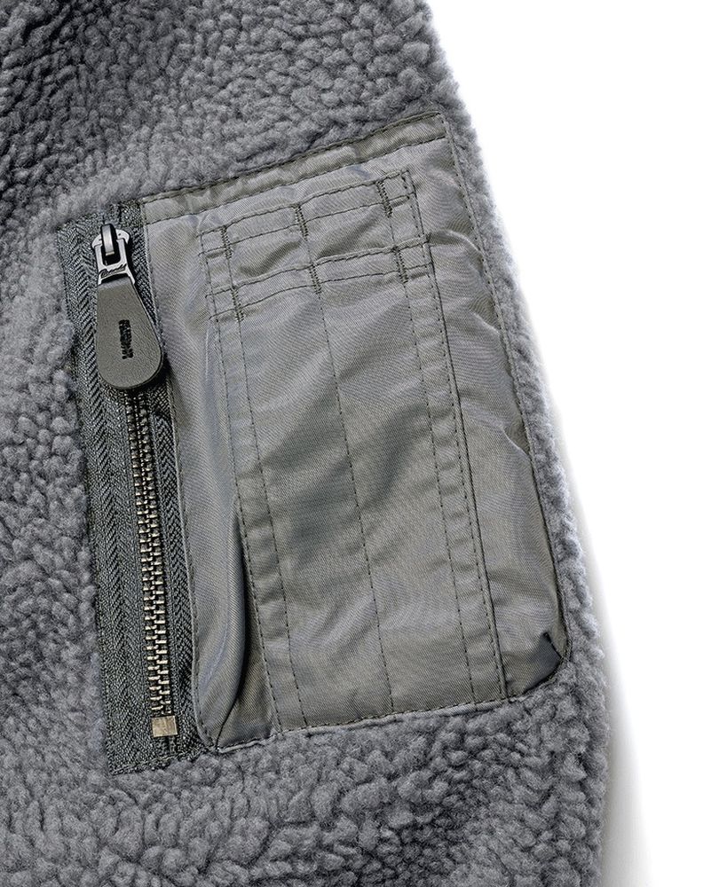 BranditFleecejackeMA1SherpaJacket3192Anthracite-S