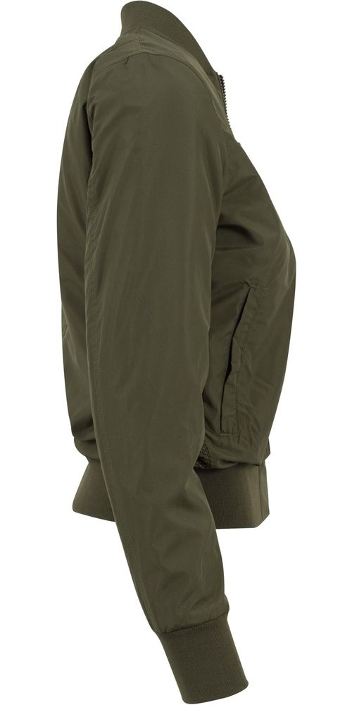 UrbanClassicsDamenJackeLadiesLightBomberJacketTB1217DarkOlive-3XL