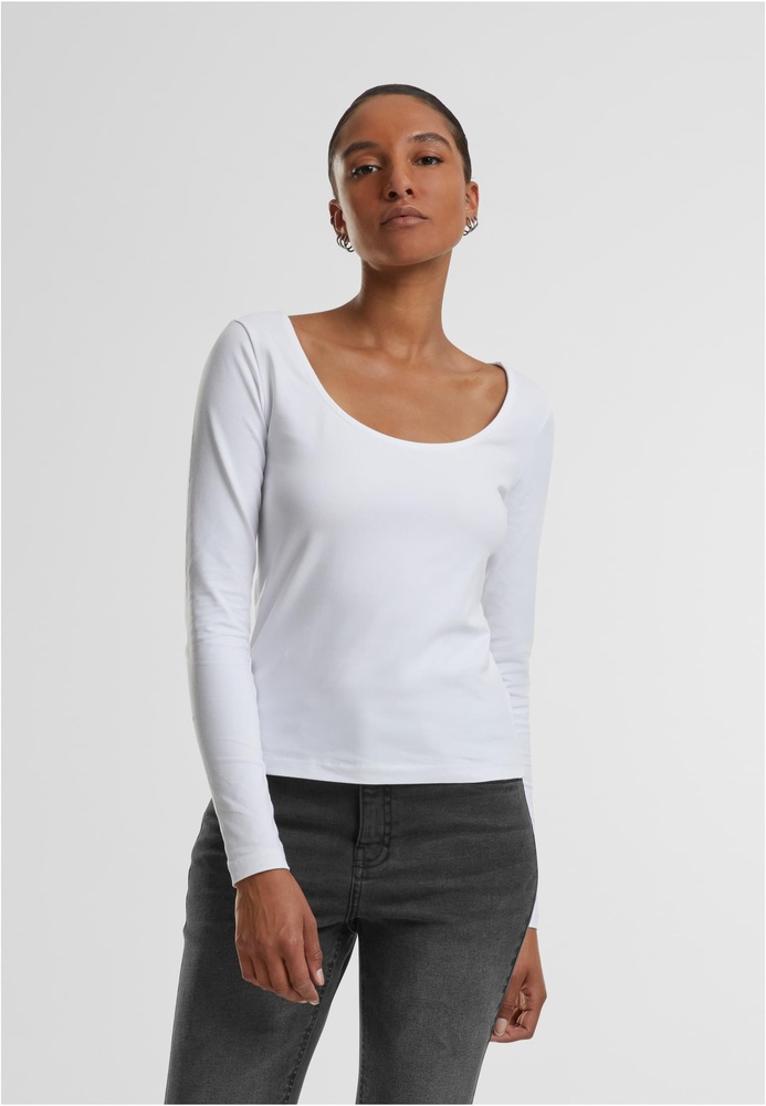 UrbanClassicsDamenLadiesWideNeckLongsleeve2-PackTB7162A