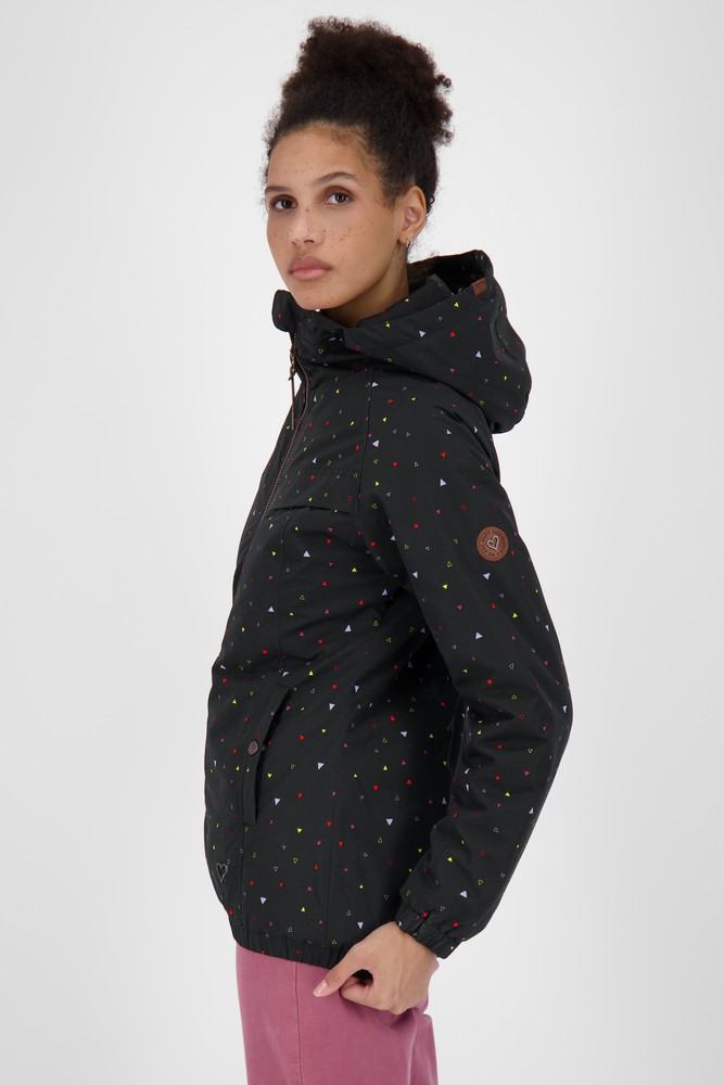 AlifeKickinDamenJackeBlackMambaAKBJacketMoonless-2XL