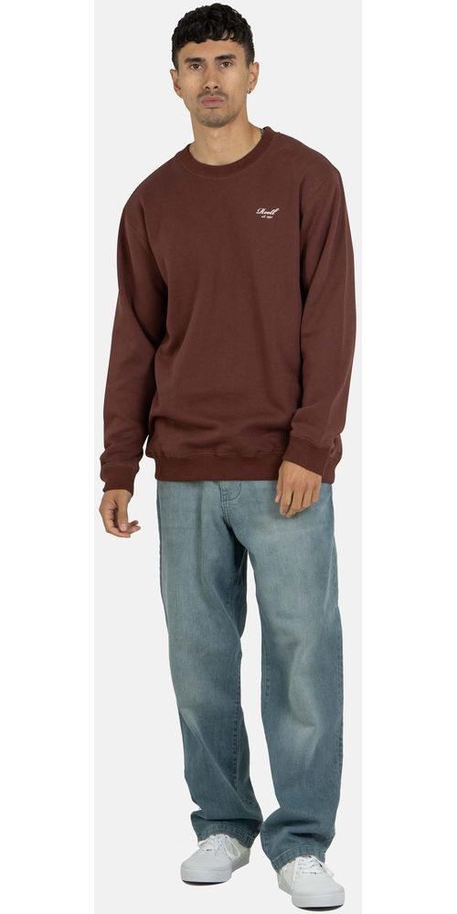 ReellSweatjackeStapleLogoCrewneck1304-025-15-126DarkCherry-S
