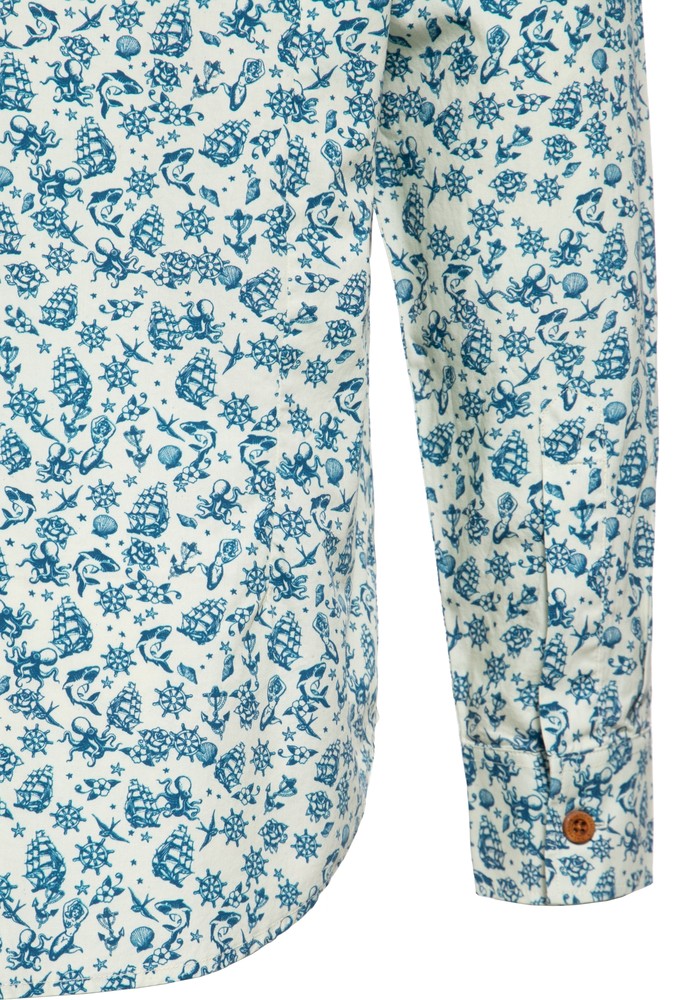 KingKerosinLangarmHemdSailor-TattoosOffwhite-5XL