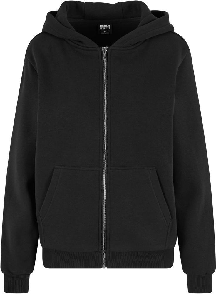 UrbanClassicsDamenLadiesFluffyZipHoodyTB7286