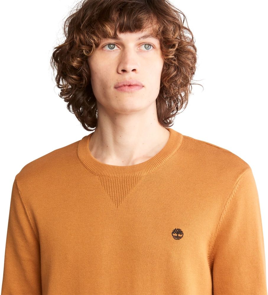 TimberlandTFOCottonCrewNeckSweater0A2BSCWheatBoot-XS