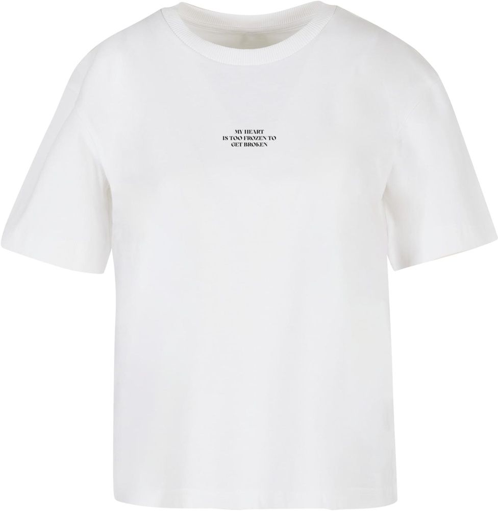 MissTeeDamenT-ShirtTooFrozenTeeMST028White-3XL