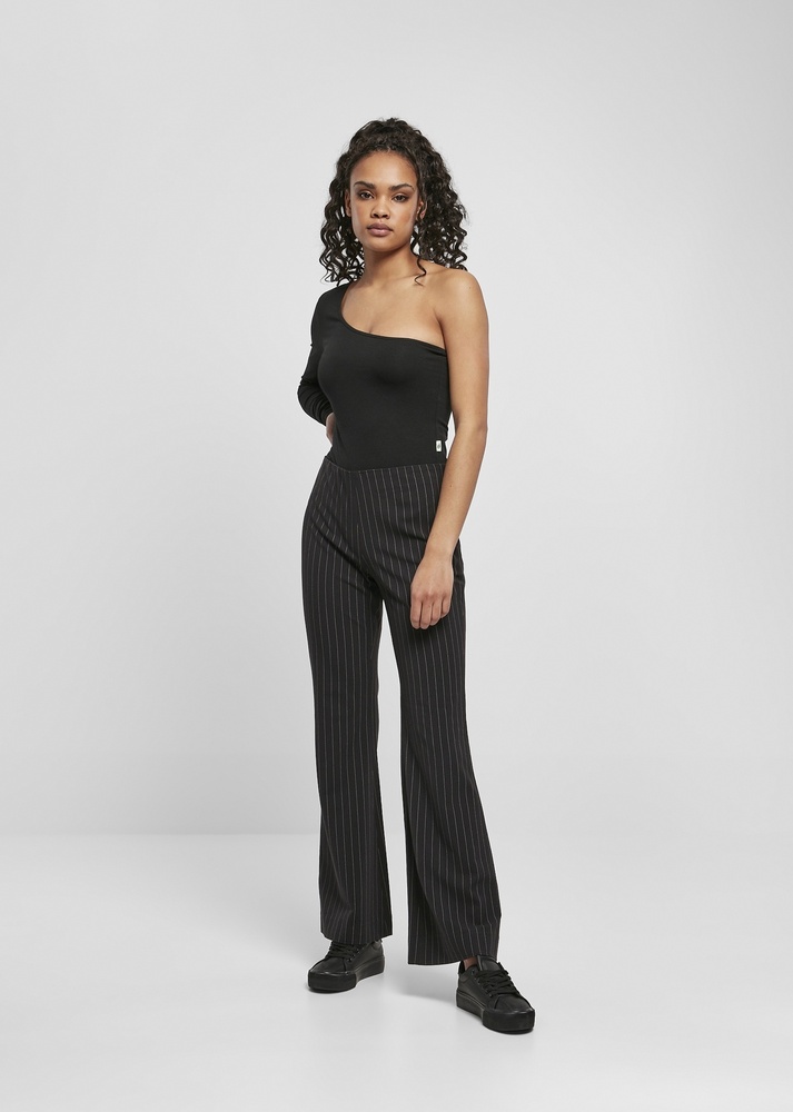 UrbanClassicsDamenBodyLadiesOrganicAsymmetricOneSleeveBodyBlack-L