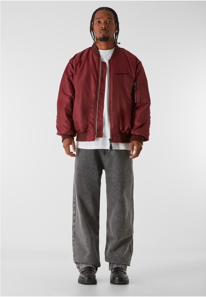 MJGONZALESJackeMJGBomberJacketMJG11735Burgundy-L