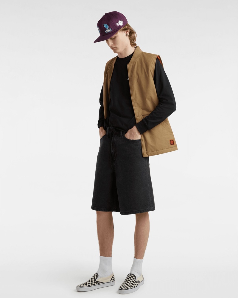 VansJeansshortsCheck-5BaggyDenimShorts000C9V