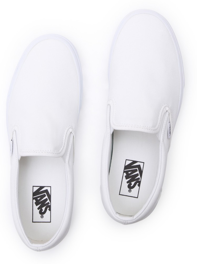 VansUnisexLifestyleClassicFTWSneakerUaClassicSlip-OnTrueWhite-345