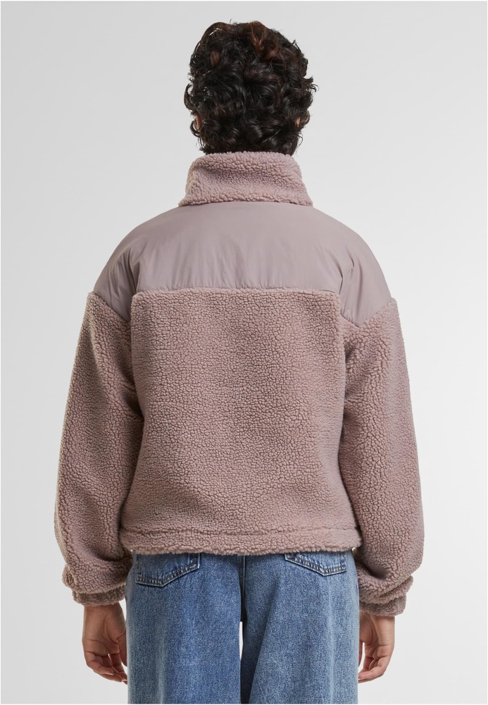 UrbanClassicsDamenJackeLadiesSherpaMixJacketTB6068Duskrose-3XL