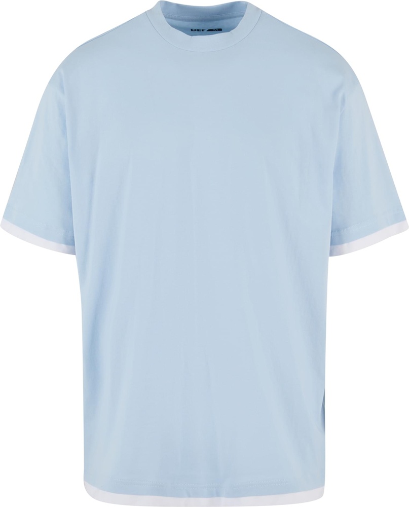 DEFVisibleLayerT-ShirtDFTS237LightBlueWhite-L