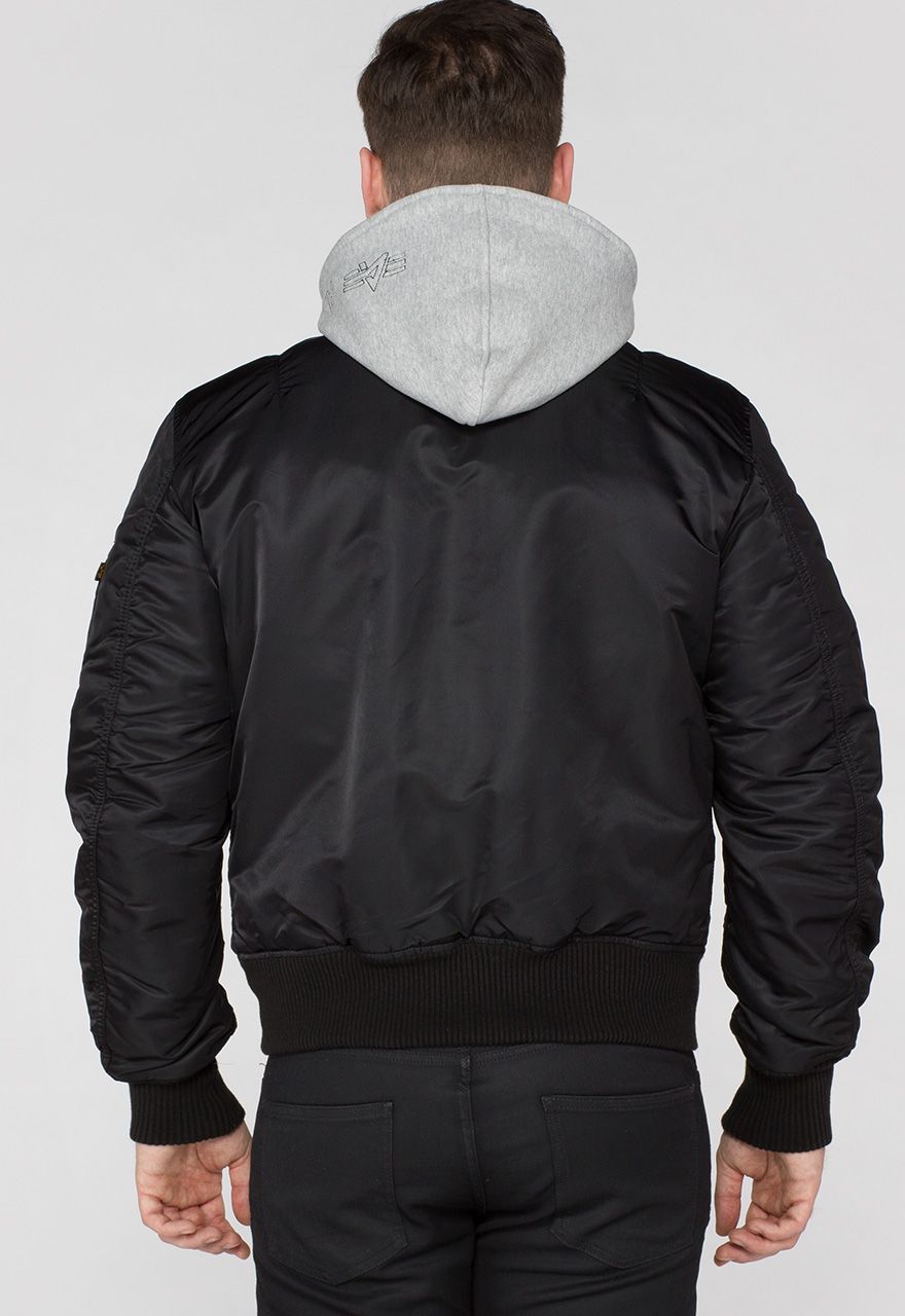 AlphaIndustriesMA-1D-TecJackenBlack-XXL