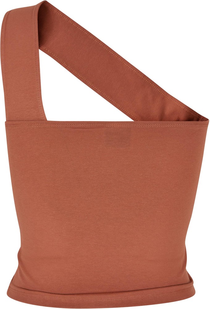 UrbanClassicsDamenLadiesOneStrapTopTerracotta-3XL