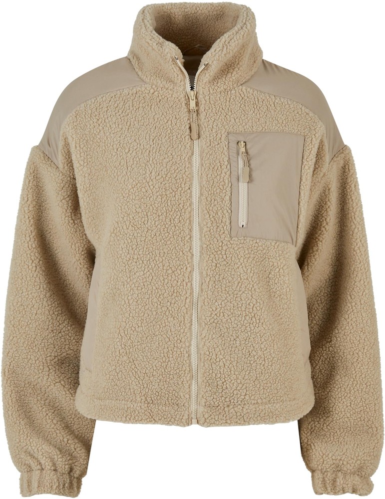 UrbanClassicsDamenLadiesSherpaMixJacket