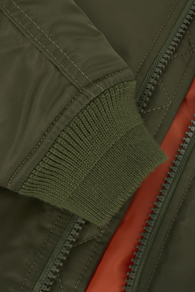 BranditKinderJackeKidsMA1JacketOlive