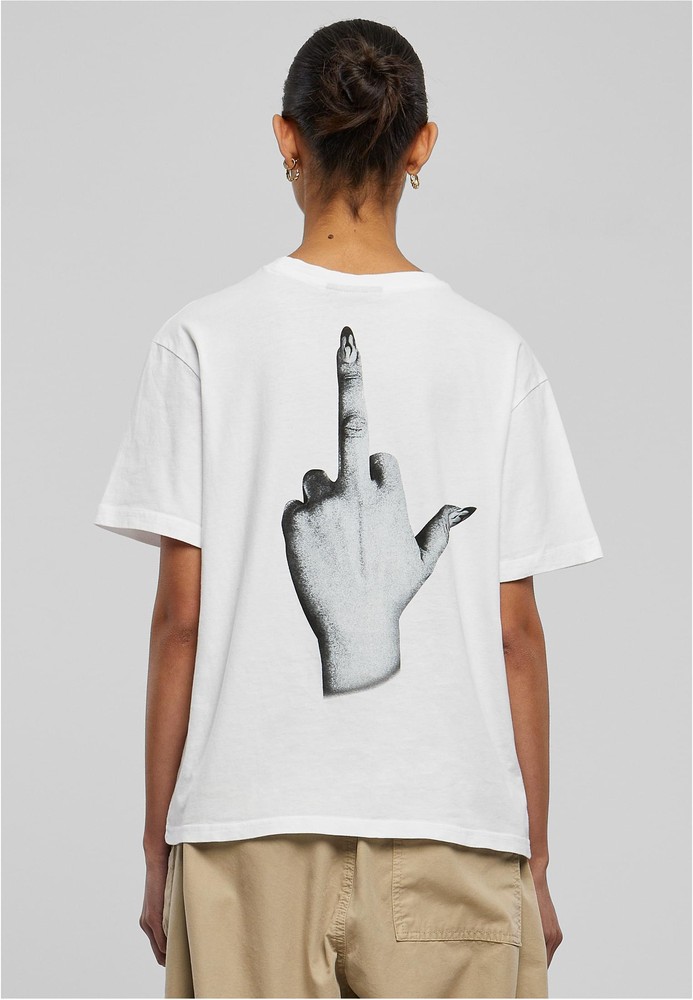 MissTeeDamenT-ShirtIDontGiveATeeWhite-L