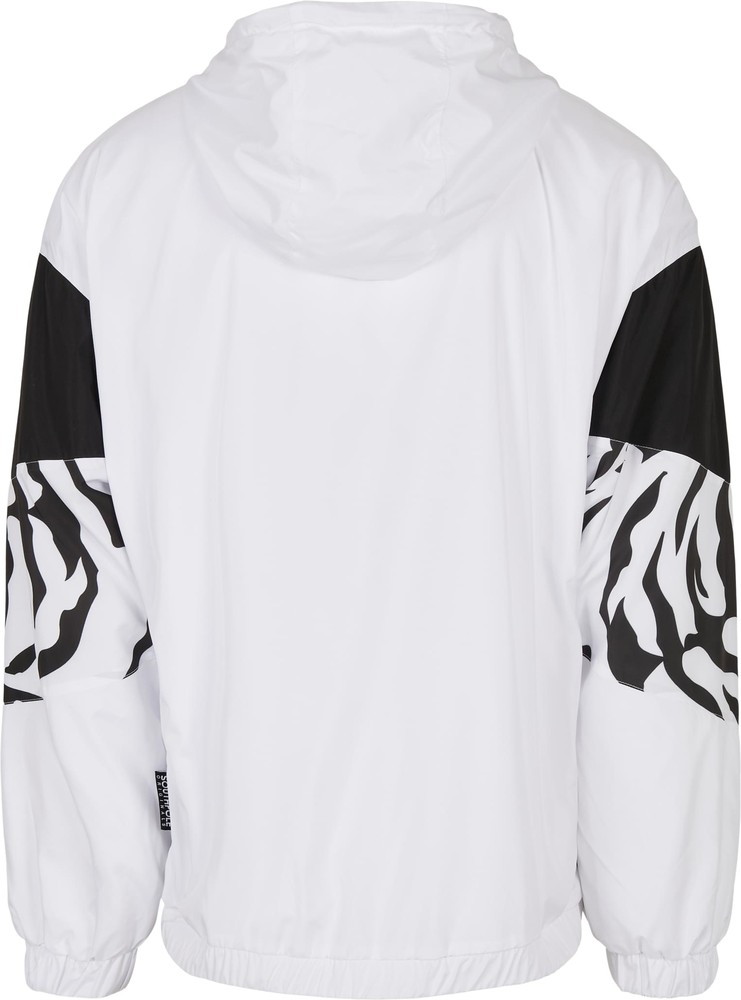 SouthpoleTigerWindbreakerWhiteBlack