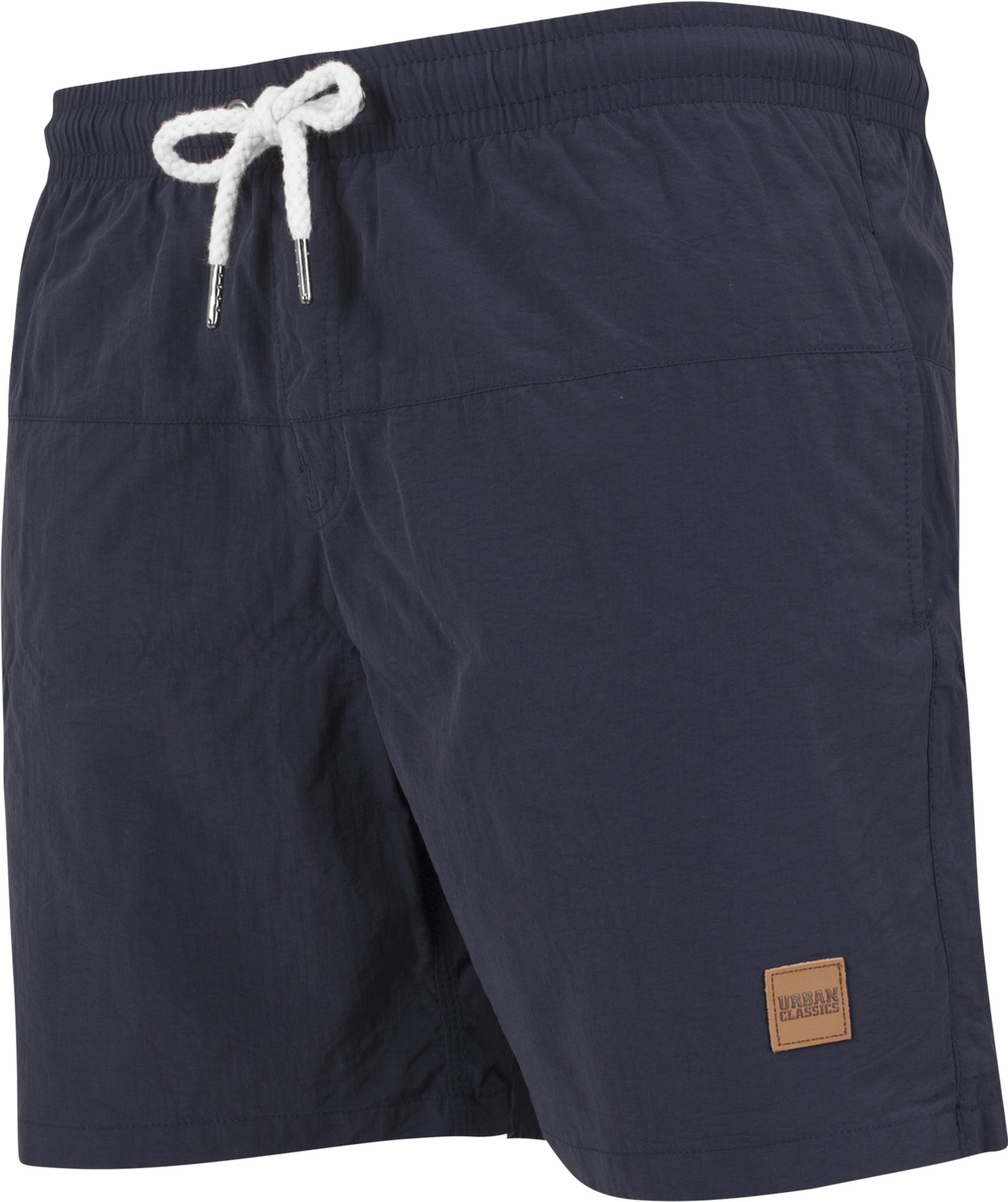 UrbanClassicsBadehoseBlockSwimShortsNavyNavy-3XL