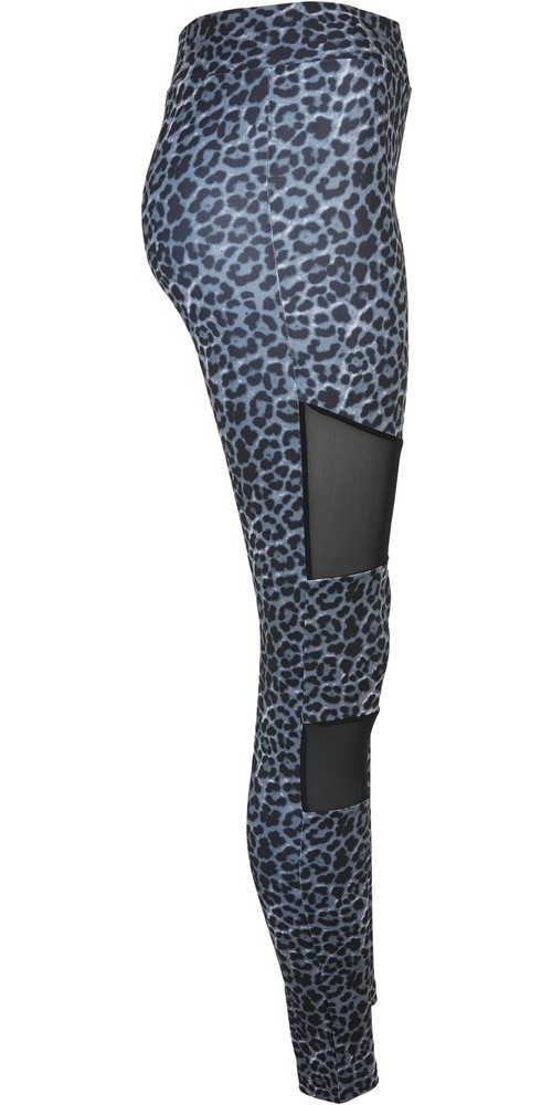 UrbanClassicsDamenLadiesTechMeshAopLeggingsSnowleo-3XL