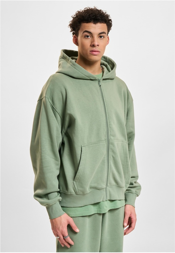 DEFZipHoodyDFZH042GreenWashed-L