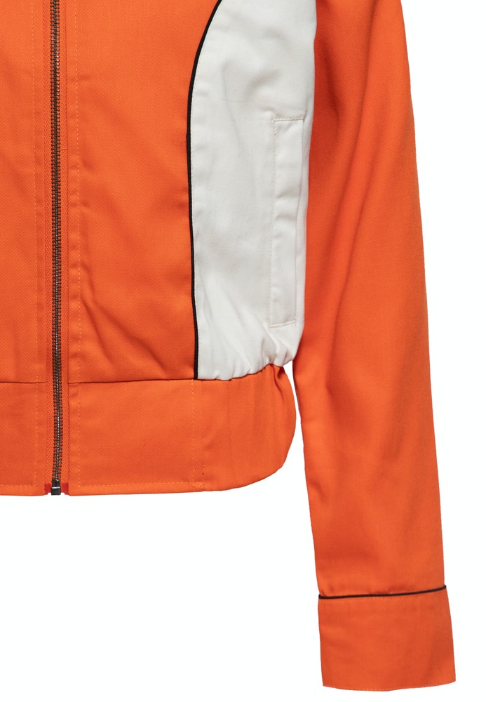 QueenKerosinDamenCaliforniaGabadineJackeOrange-3XL