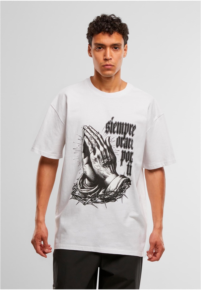 MJGONZALEST-ShirtMJGHeavyOversizedTeePrayForYouMJG12155White-3XL