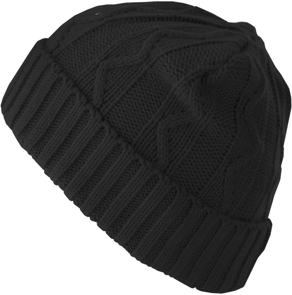 MSTRDSBeanieBeanieCableFlapBlack