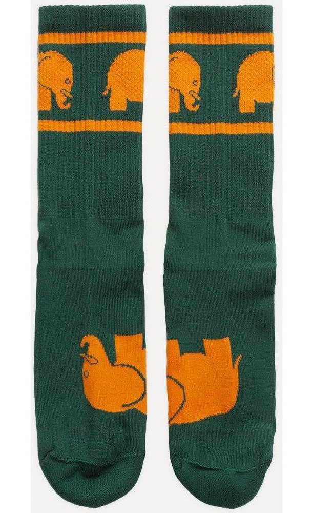 TrendsplantSockenGreenOrganicCottonAthleticSocksGreen-39-425