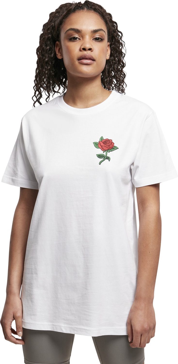 MisterTeeDamenT-ShirtLadiesRoseTeeWhite-3XL