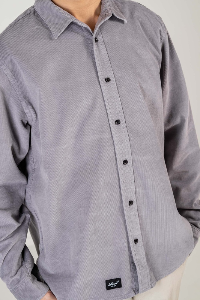 ReellHemdShirtStrikeShirt1302-042-01-006GreyPurple-S