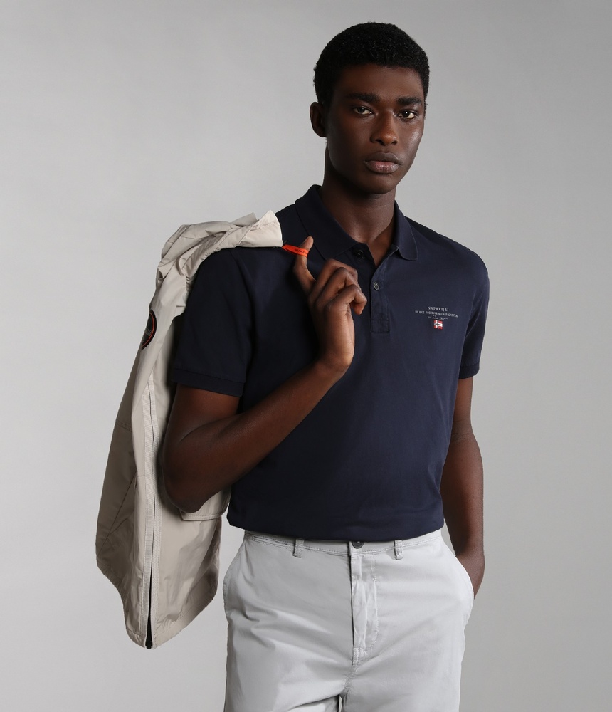 NapapijriPoloShirtElbasJerseyNP0A4GB4