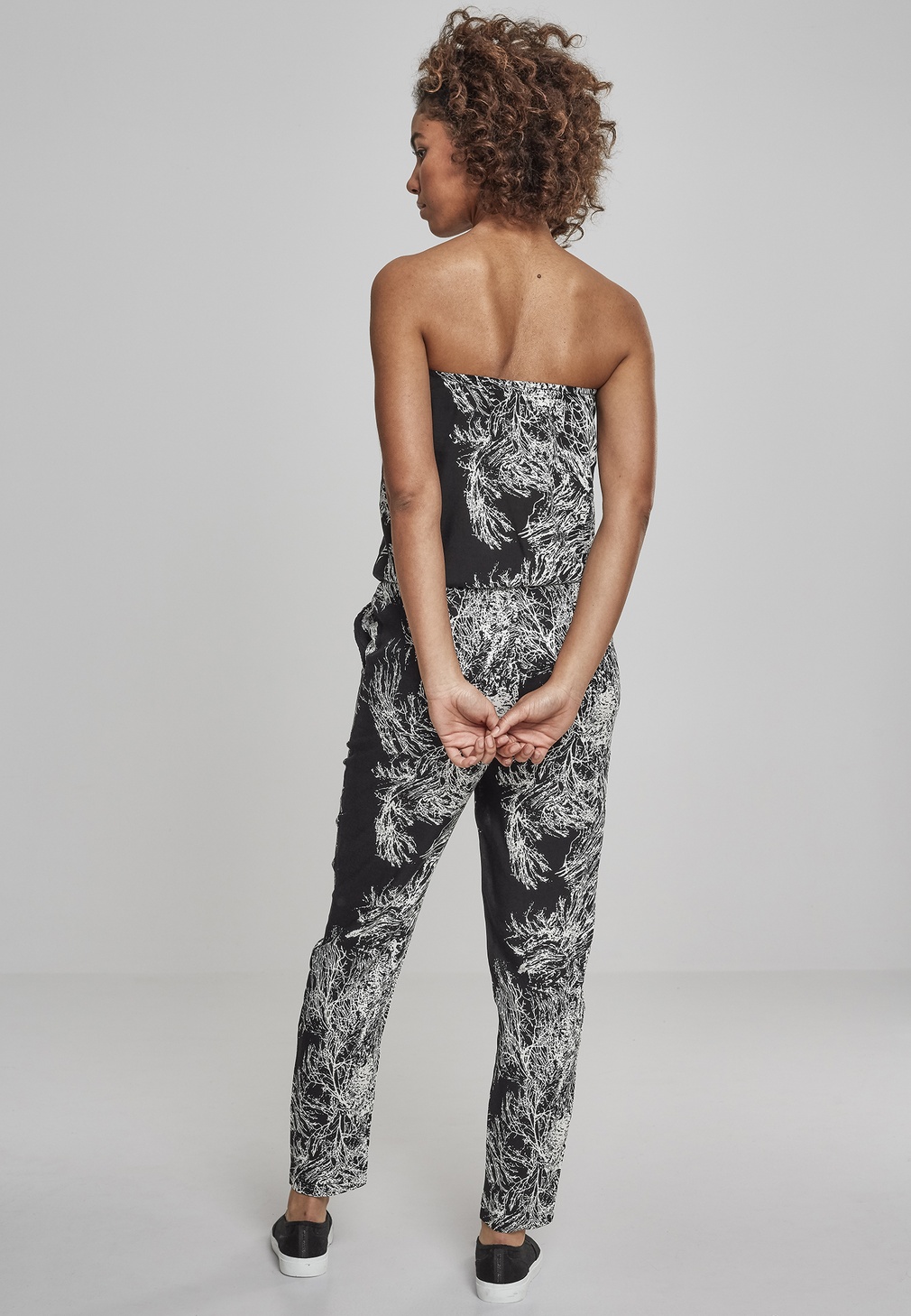 UrbanClassicsDamenJumpsuitLadiesViscoseBandeauJumpsuitLimb-L