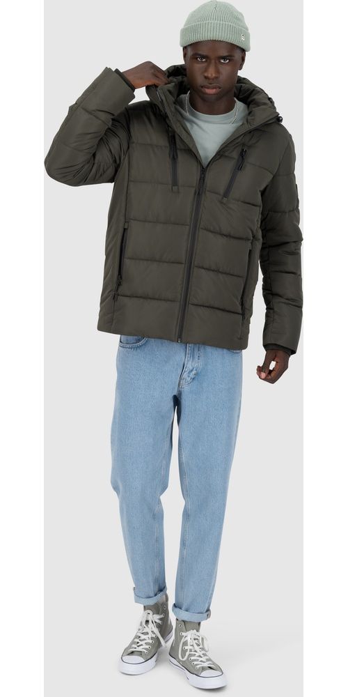 AlifeKickinWinterjackeBranAKAPufferJacket11401-9999CoalBlack-L