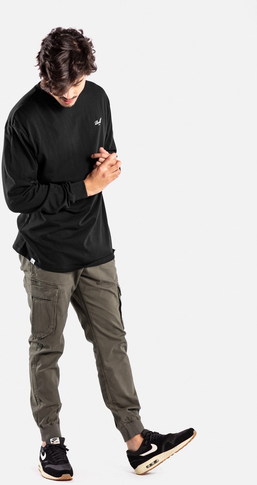 ReellSmallScriptLongsleeve1303-006-03-006Black-XS