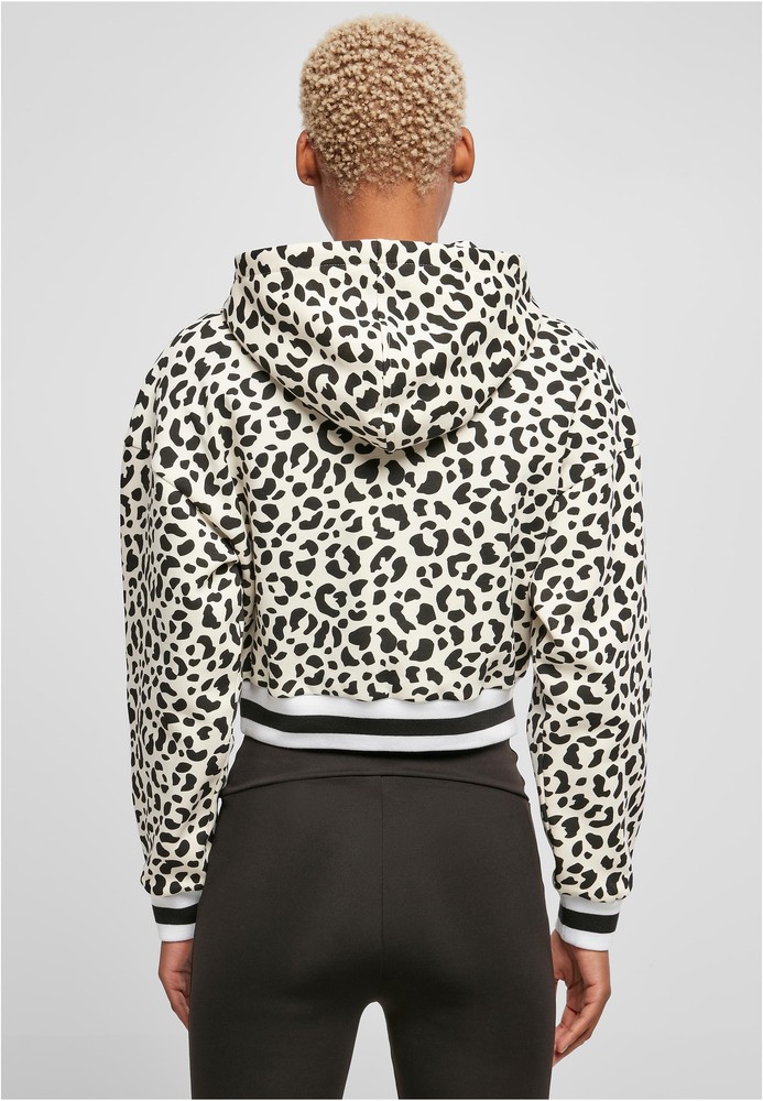 UrbanClassicsDamenLadiesShortAOPCollegeHoody