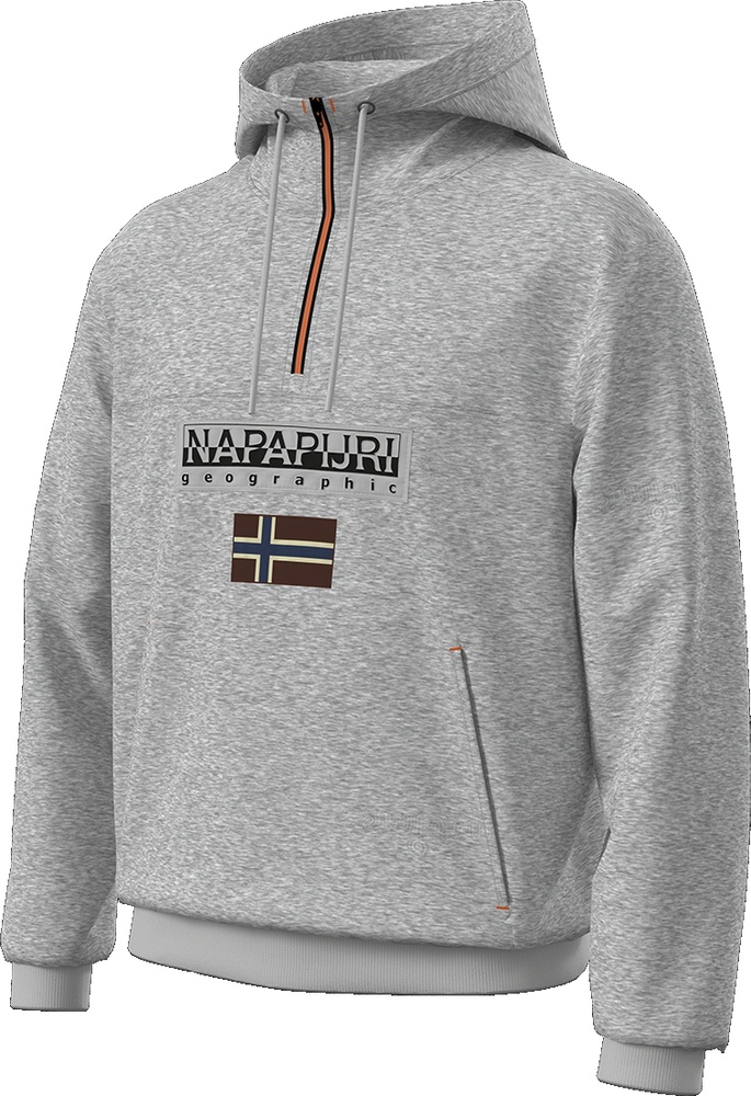 NapapijriPulloverBurgeeHzh20NP0A4I5EMediumGreyMelange-XXS