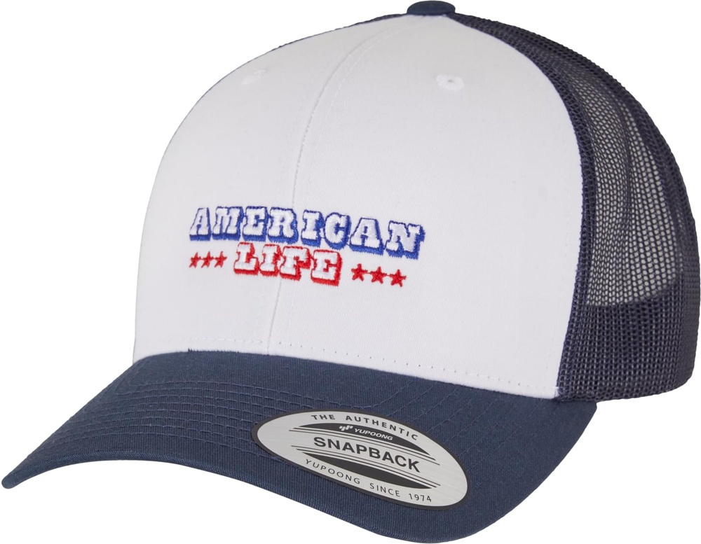 MisterTeeAmericanLifeRetroTruckerCapMT3834