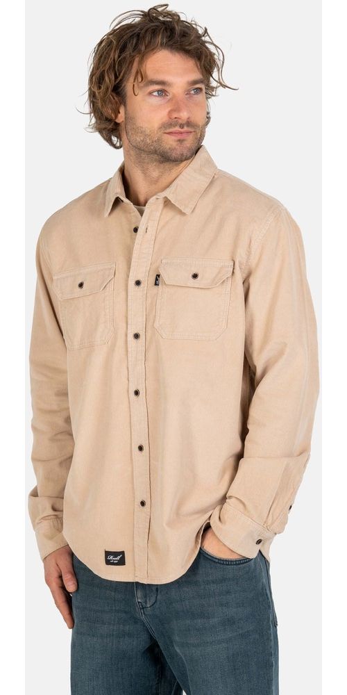 ReellHemdShirtDualShirt1302-049-01-006CashewSand-S