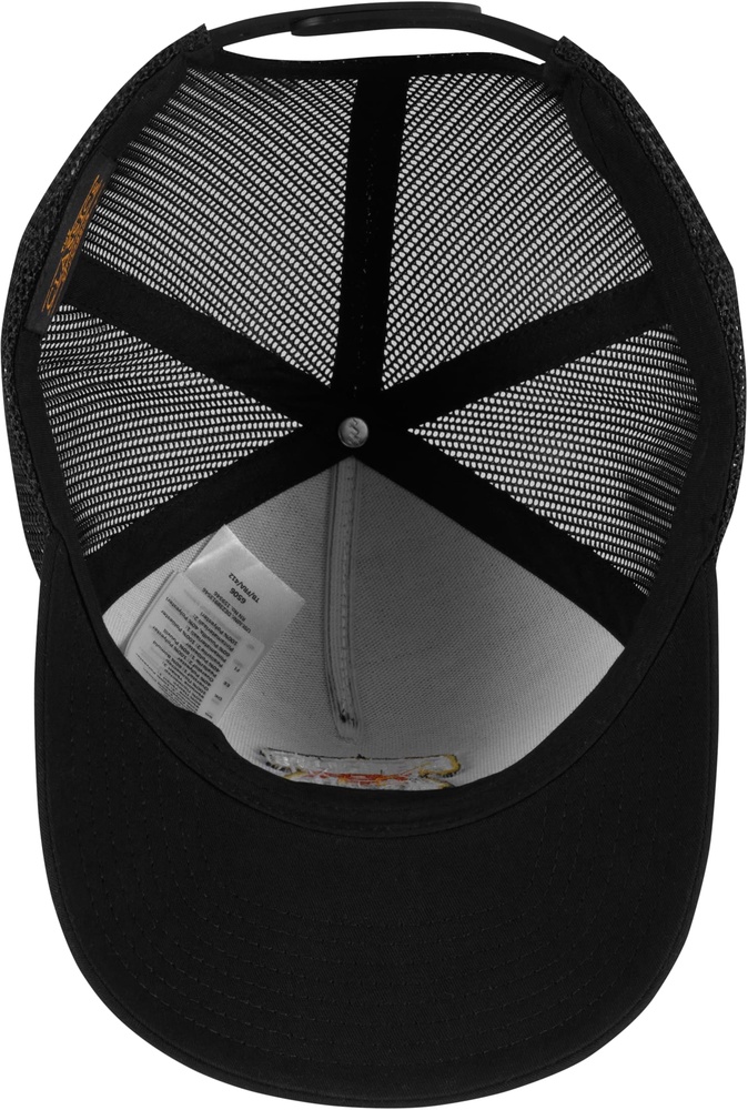 MisterTeeDetroitTigerHeadPatch5-PanelRetroTruckerCapMT3759