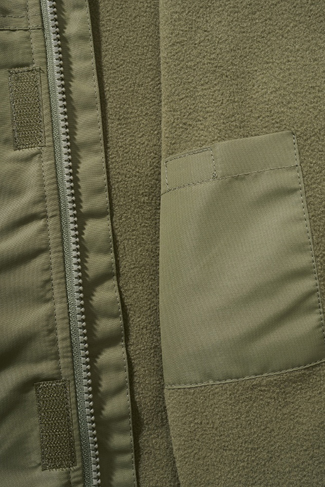 BranditKinderJackeKidsWindbreakerFrontzipOlive