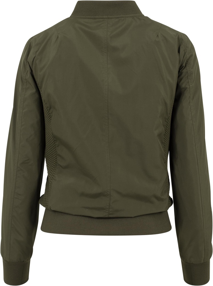 UrbanClassicsDamenJackeLadiesLightBomberJacketTB1217DarkOlive-3XL