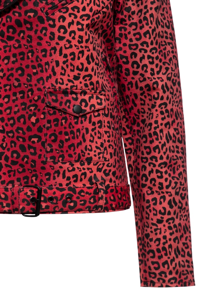 QueenKerosinDamenMarlonJacketLeoMotorQueenServiceQKI39002Red-XS