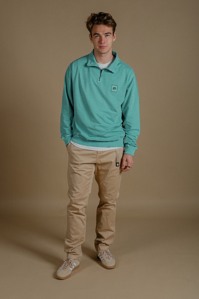 TrendsplantSweatshirtSaucePigmentQuarterZipSweater279060MSMT