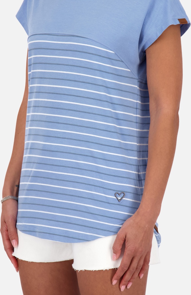 AlifeKickinDamenShirtkurzarmT-ShirtClarettaAKZ62218-2401