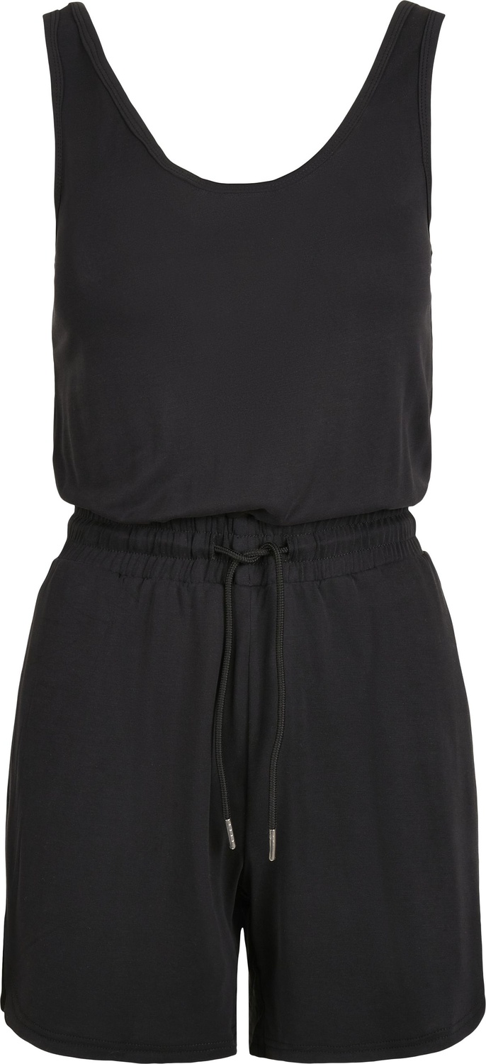 UrbanClassicsDamenOverallLadiesShortSleevlessModalJumpsuitBlack