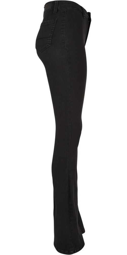 UrbanClassicsDamenJeansLadiesSuperStretchBootcutDenimPants