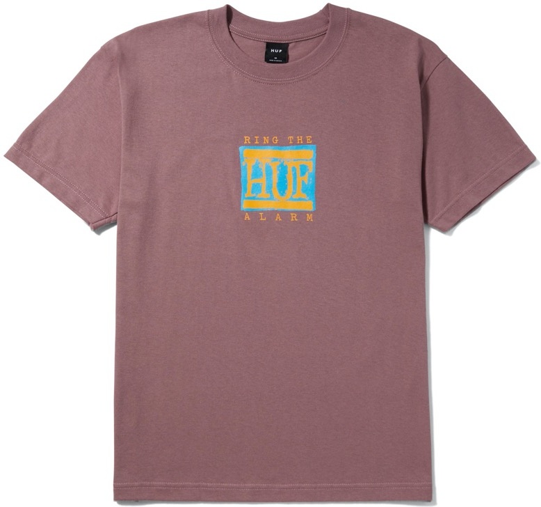 HUFAlarmT-ShirtTS02017Mauve-S