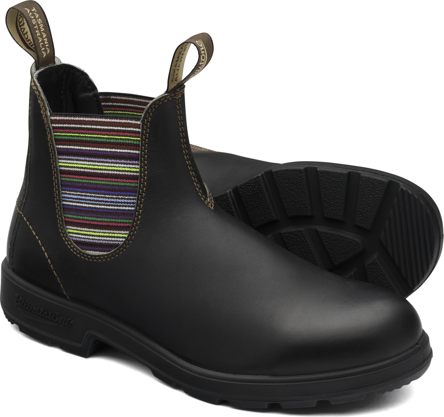 BlundstoneStiefelBoots1409Elastic500SeriesStoutBrownStripes